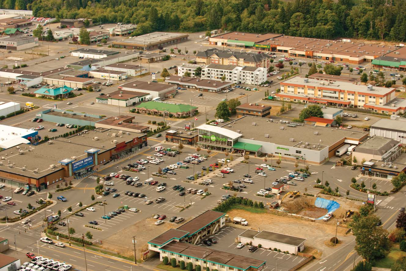 Mariner Square commercial retail development, Campbell River BC
